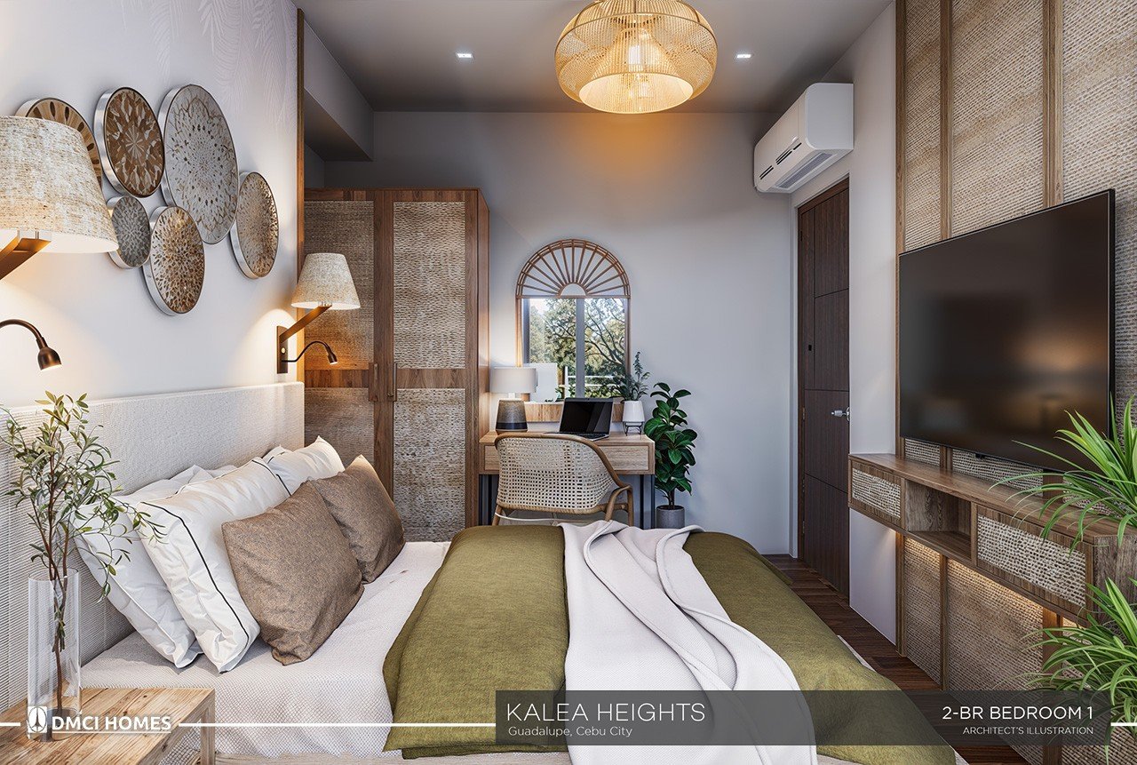 2 Br Bedroom 1 at Kalea Heights