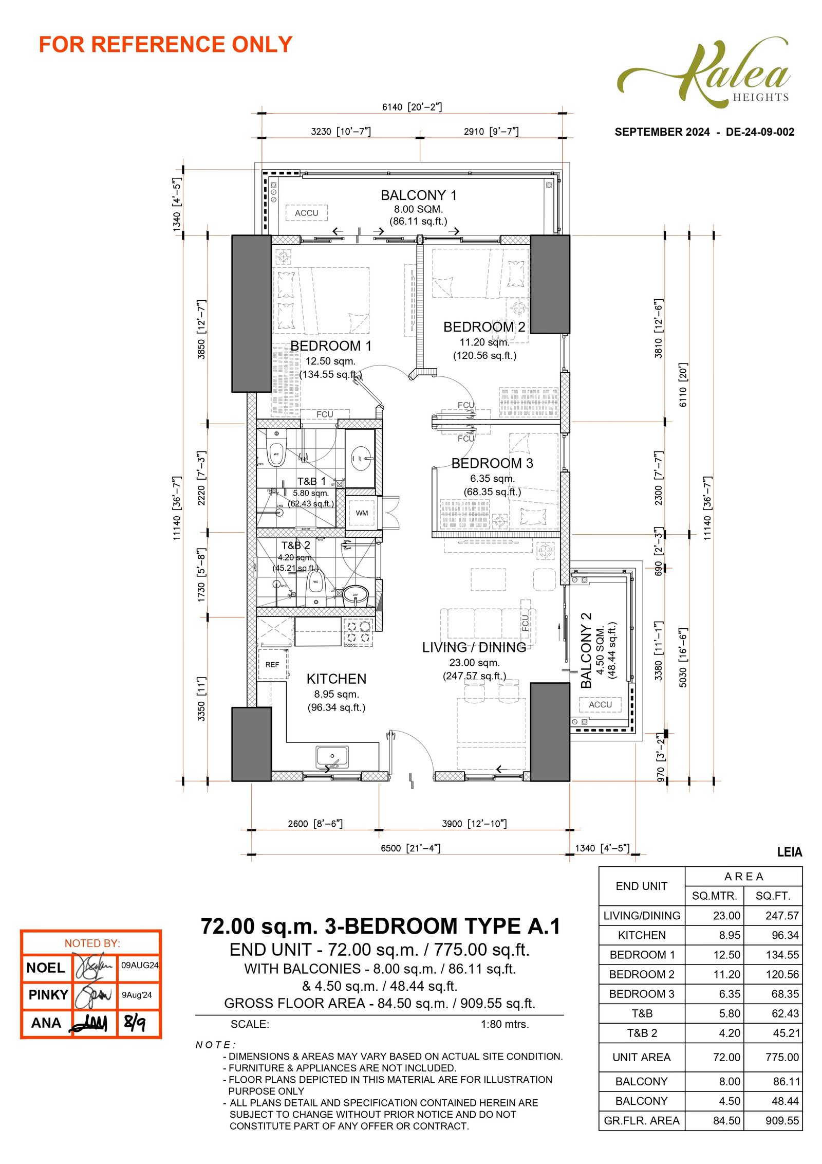 3br Type A 1