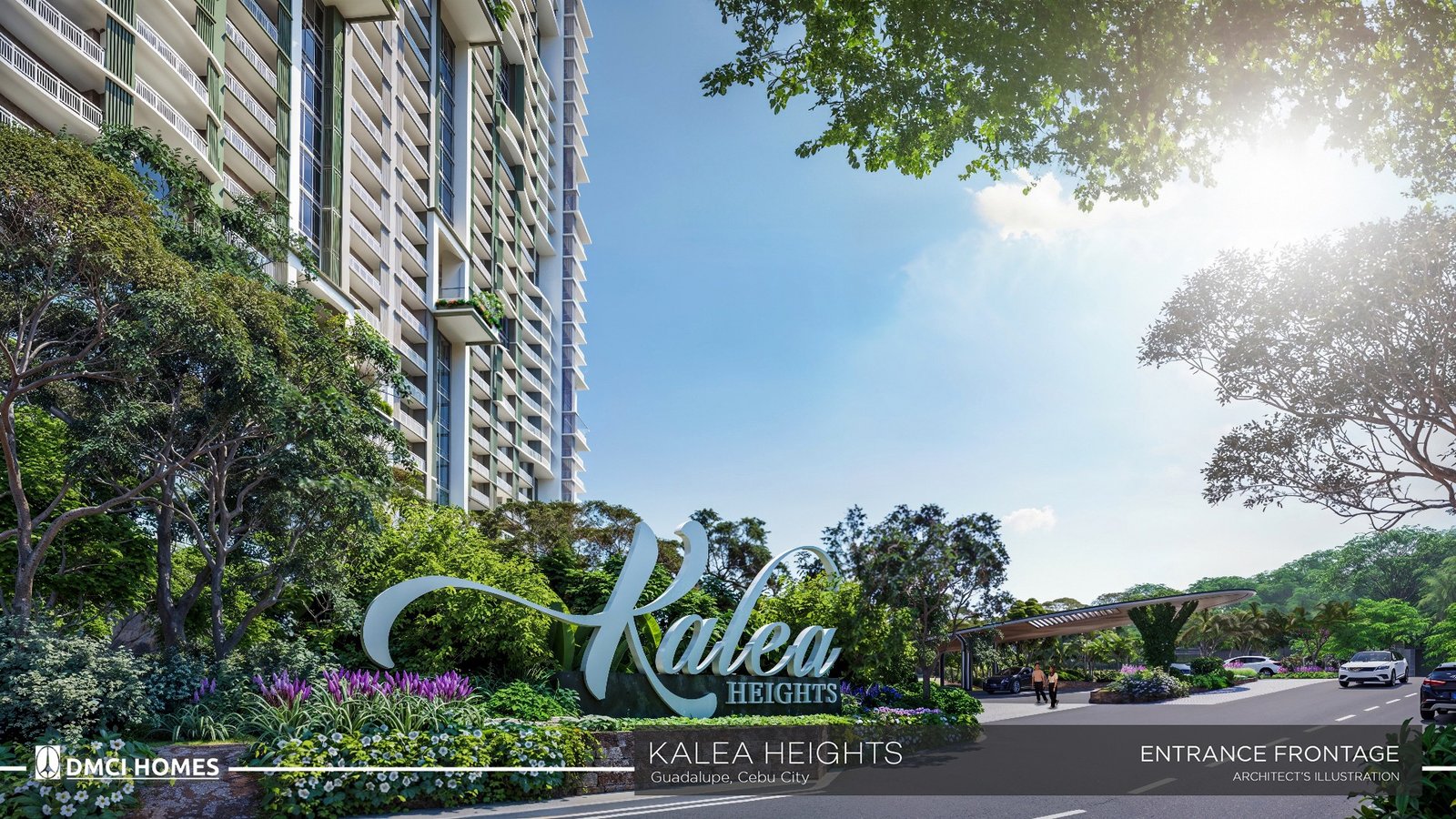 Entrance Frontage at Kalea Heights