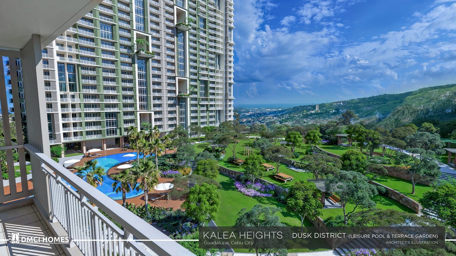 Klh Dusk District Leisure Pool And Terrace Garden at Kalea Heights
